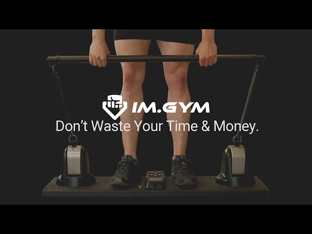 IM.GYM: 100+ Body Training & 400lbs Monitoring App Home Gym