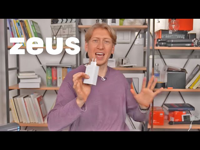 Zeus: Worlds First & Smallest 270W GaN USB-C Charger